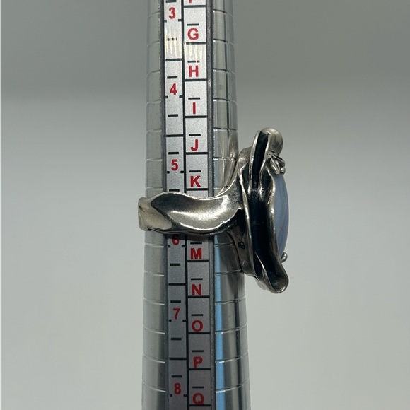 Carolyn Pollack Blue Lace Agate Ring - Picture 6 of 7